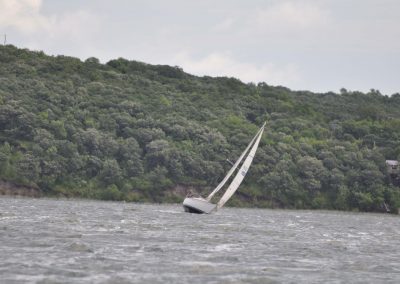 Boat on a lake