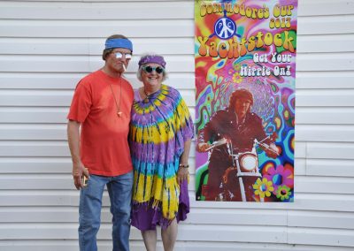 People in hippie clothing for YachtStock 2017