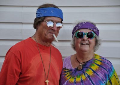 People in hippie clothing for YachtStock 2017