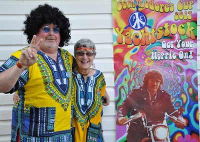 People in hippie clothing for YachtStock 2017