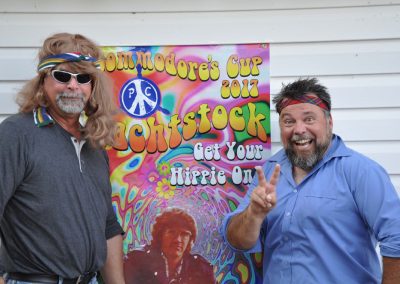 Men in hippie clothing for YachtStock 2017